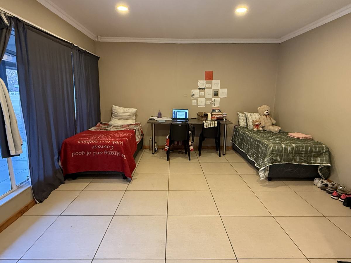 Bedroom — sharing room with two single beds