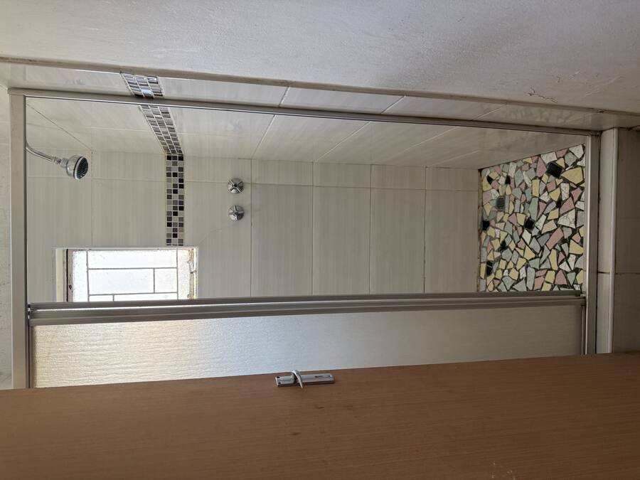 Sharing room — spacious with cupboard
